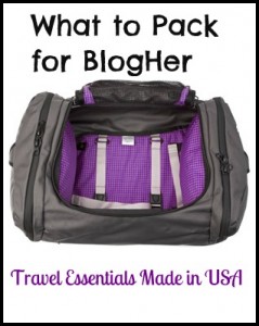Made in USA packing list of travel essentials Made in USA packing list of travel essentials